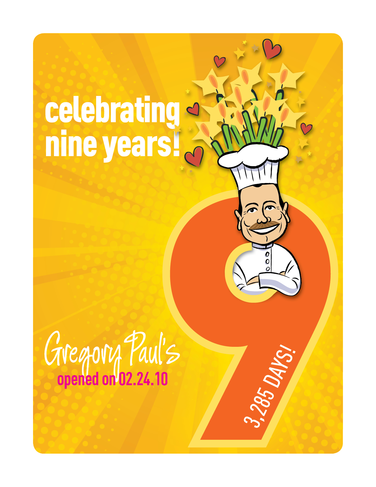 Nine years business healthy prepared meals